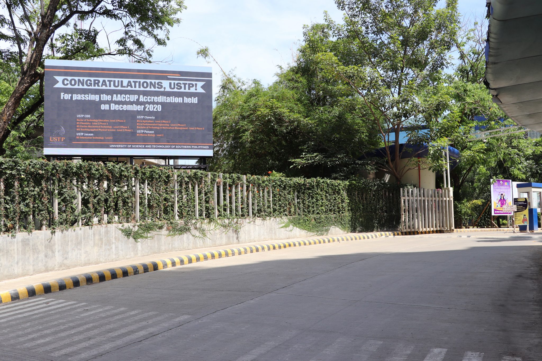 USTP CDO installs eco-friendly LED wall - University of Science and ...