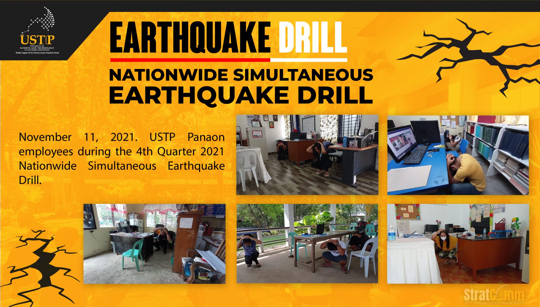 national simultaneous earthquake drill essay