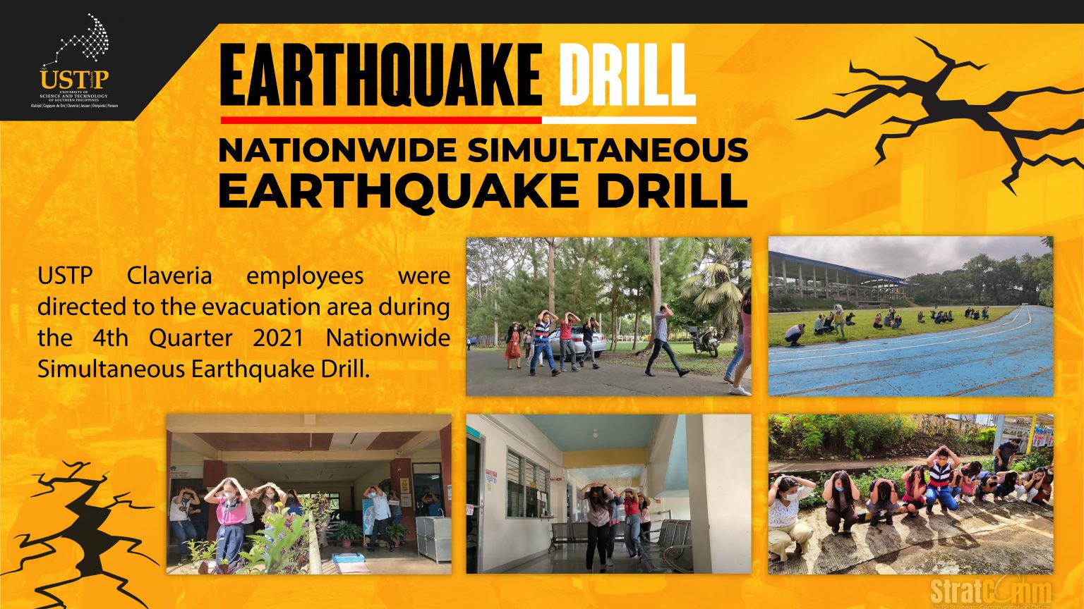 National Simultaneous Earthquake Drill - University of Science and ...