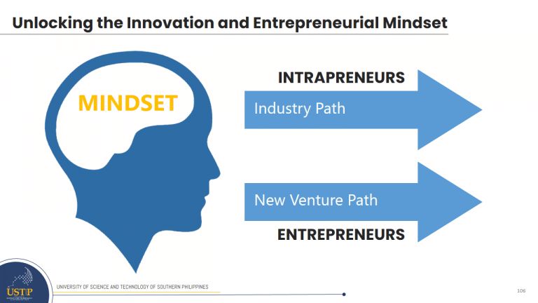 The Entrepreneurship Pathway - University of Science and Technology of ...