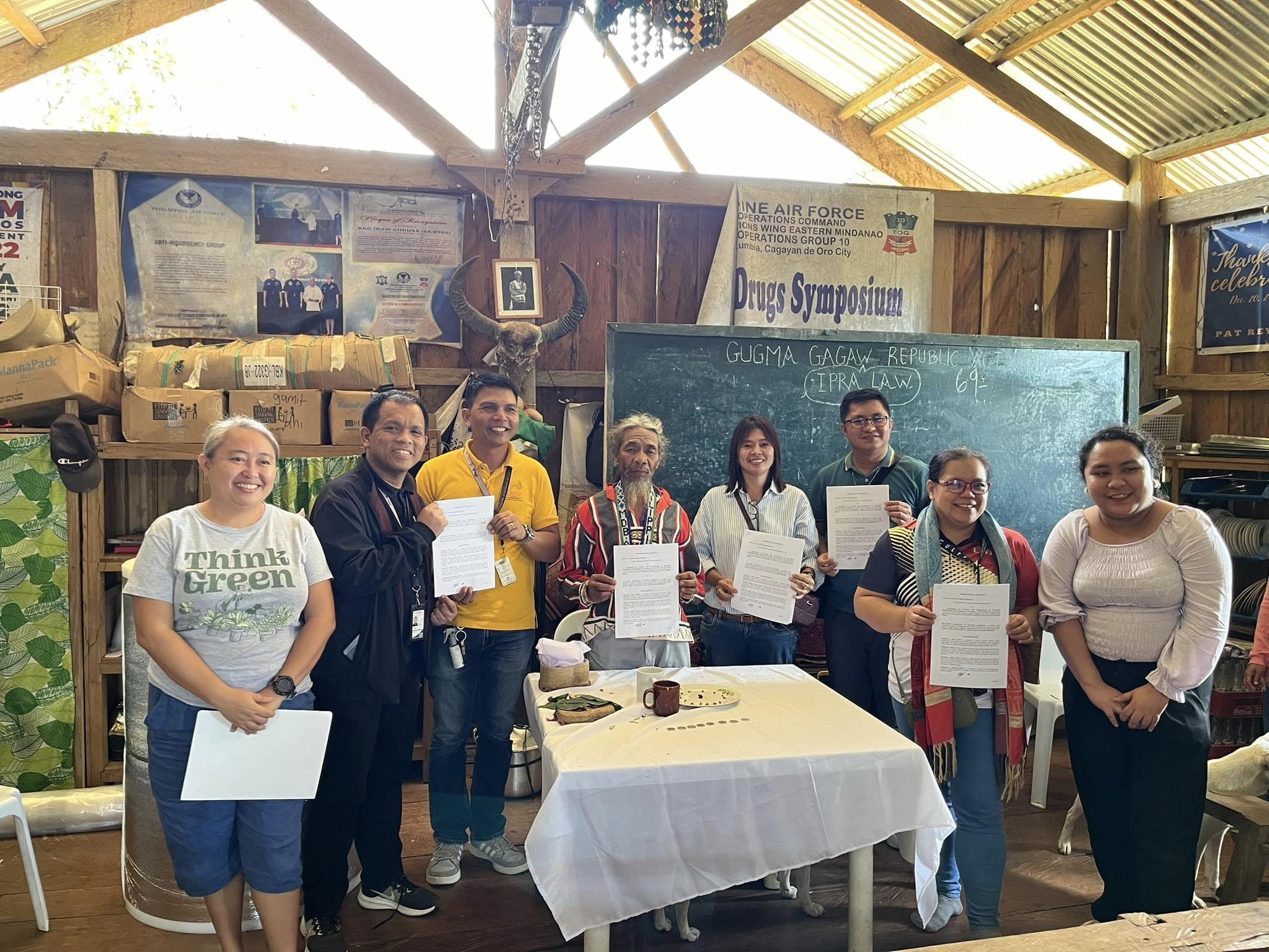 USTP CHD, CSTE sign MOA with Talaandig Tribe for food security and ...